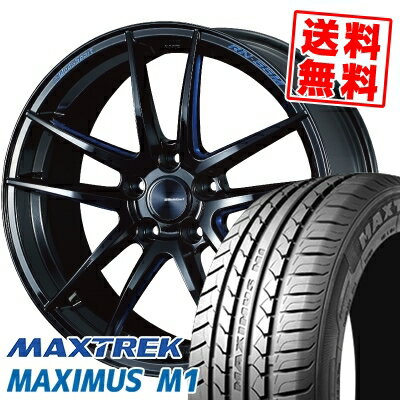 245/40R19 98W XL MAXTREK マックストレック MAXIMUS M1 マキシマス エムワン WedsSport RN-55M ウェッズスポーツ RN-55M サマータイヤホイール4本セット