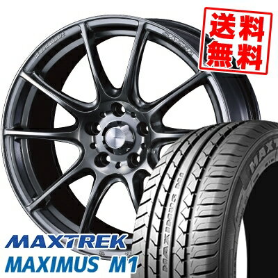 205/60R16 92H マックストレック MAXIMUS M1 WedsSport SA-25R サマータイヤホイール4本セット 【取付対象】