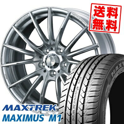 215/50R17 95V XL マックストレック MAXIMUS M1 WedsSport SA-35R サマータイヤホイール4本セット 【取付対象】