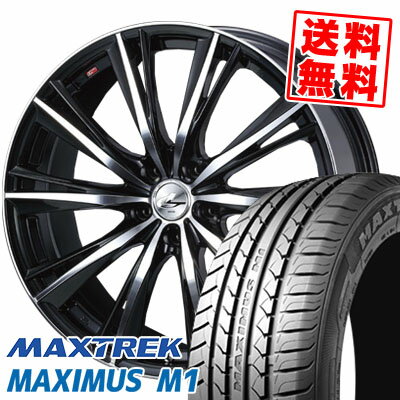 245/40R19 98W XL MAXTREK マックストレック MAXIMUS M1 マキシマス エムワン weds LEONIS WX ウエッズ..