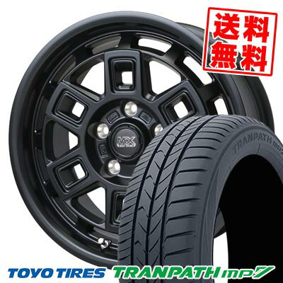 215/50R17 95V トーヨータイヤ TRANPATH mp7 MAD CROSS AEVER サマータイヤホイール4本セット 【取付対象】