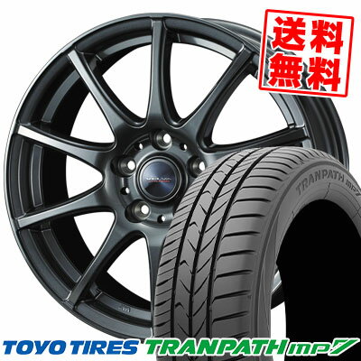 215/50R17 95V トーヨー タイヤ TRANPATH mp7 VELVA CHARGE サマータイヤホイール4本セット 【取付対象】