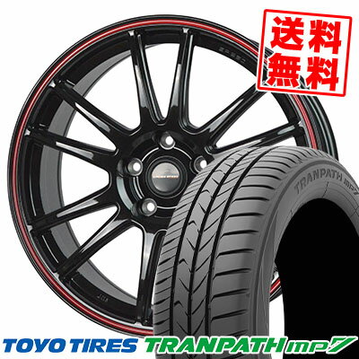 215/45R18 93W トーヨー タイヤ TRANPATH mp7 CROSS SPEED HYPER EDITION CR6 サマータイヤホイール4本セット 【取付対象】