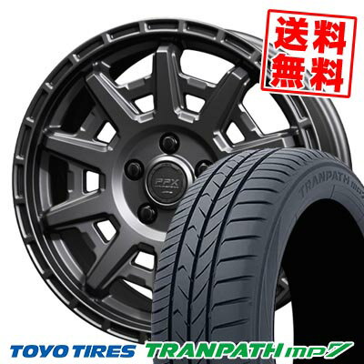 205/50R17 93V トーヨータイヤ TRANPATH mp7 PPX D10X サマータイヤホイール4本セット 【取付対象】