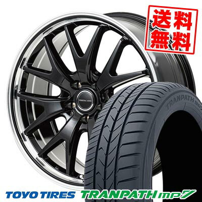 215/45R18 93W トーヨー タイヤ TRANPATH mp7 VERTEC ONE EXE7 サマータイヤホイール4本セット 【取付対象】