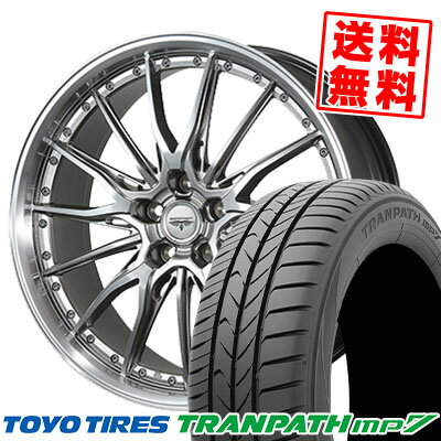 225/55R17 101V トーヨー タイヤ TRANPATH mp7 DORFREN HYVAA サマータイヤホイール4本セット 【取付対象】