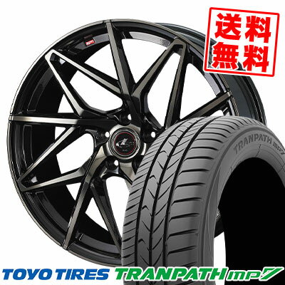 195/65R15 91H トーヨー タイヤ TRANPATH mp7 LEONIS IT サマータイヤホイール4本セット 【取付対象】