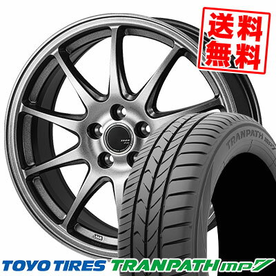215/50R17 95V トーヨー タイヤ TRANPATH mp7 ZACK JP-202 サマータイヤホイール4本セット 【取付対象】