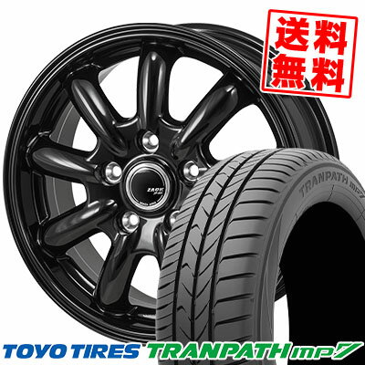215/50R17 95V トーヨー タイヤ TRANPATH mp7 ZACK JP-209 サマータイヤホイール4本セット 【取付対象】