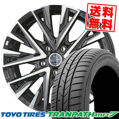 215/45R18 93W トーヨー タイヤ TRANPATH mp7 SMACK LEGINA サマータイヤホイール4本セット 【取付対象】