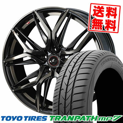 215/50R17 95V トーヨー タイヤ TRANPATH mp7 LEONIS LM サマータイヤホイール4本セット 【取付対象】