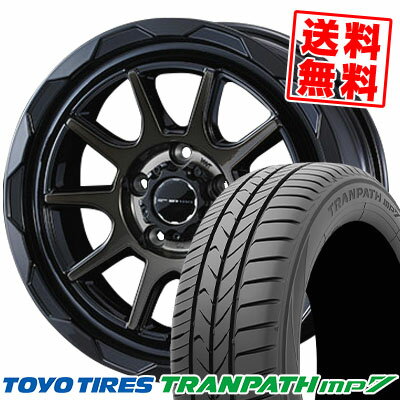 215/65R16 98H トーヨー タイヤ TRANPATH mp7 WEDS MUD VANCE06 サマータイヤホイール4本セット 【取付対象】