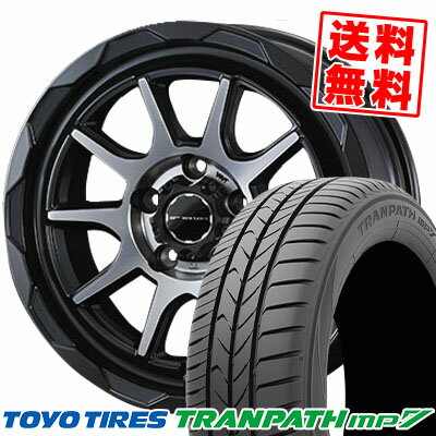 215/55R17 94V トーヨー タイヤ TRANPATH mp7 WEDS MUD VANCE06 サマータイヤホイール4本セット 【取付対象】