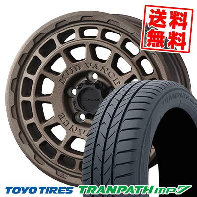 195/60R16 89H トーヨータイヤ TRANPATH mp7 MUDVANCE X Type F サマータイヤホイール4本セット 【取付対象】