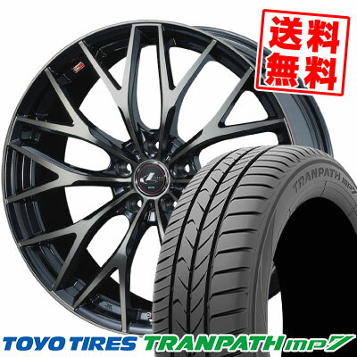 215/50R17 95V トーヨー タイヤ TRANPATH mp7 weds LEONIS MX サマータイヤホイール4本セット 【取付対象】