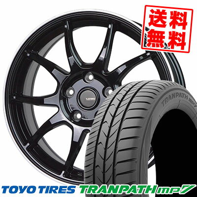 225/55R17 101V トーヨー タイヤ TRANPATH mp7 G-SPEED P-06 サマータイヤホイール4本セット 【取付対象】