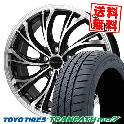 215/70R16 100H トーヨータイヤ TRANPATH mp7 Precious HS-2 サマータイヤホイール4本セット 【取付対象】