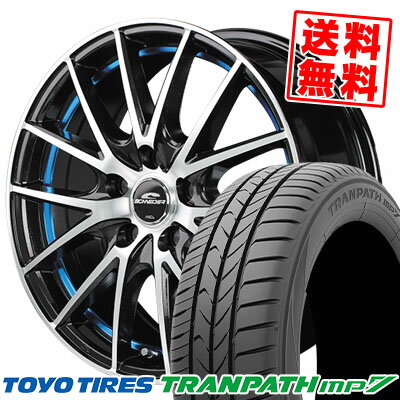 195/65R15 91H トーヨー タイヤ TRANPATH mp7 SCHNEIDER RX27 サマータイヤホイール4本セット 【取付対象】