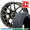 215/60R17 96H TOYO TIRES トーヨー タイヤ TRANPATH mp7 WedsSport SA-27R ウェッズスポーツ SA-27R サマータイヤホイール4本セット 【取付対象】