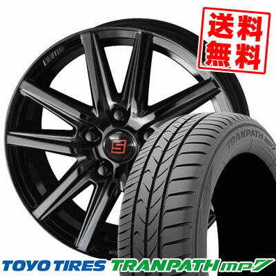 215/50R17 95V トーヨー タイヤ TRANPATH mp7 SEIN SS BLACK EDITION サマータイヤホイール4本セット 【取付対象】