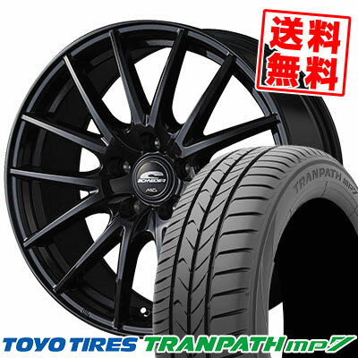 215/65R16 98H トーヨー タイヤ TRANPATH mp7 SCHNEIDER SQ27 サマータイヤホイール4本セット 【取付対象】