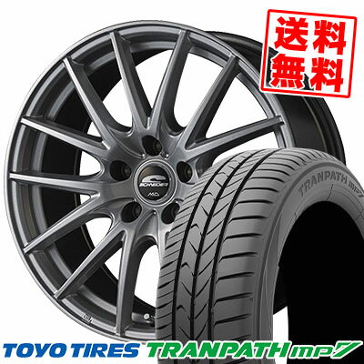 215/70R16 100H トーヨー タイヤ TRANPATH mp7 SCHNEIDER SQ27 サマータイヤホイール4本セット 【取付対象】