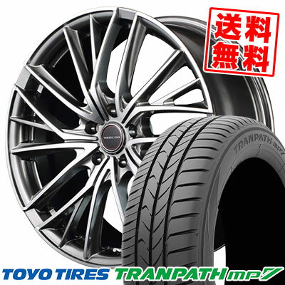 215/55R17 94V トーヨー タイヤ TRANPATH mp7 VERTEC ONE VULTURE サマータイヤホイール4本セット 【取付対象】