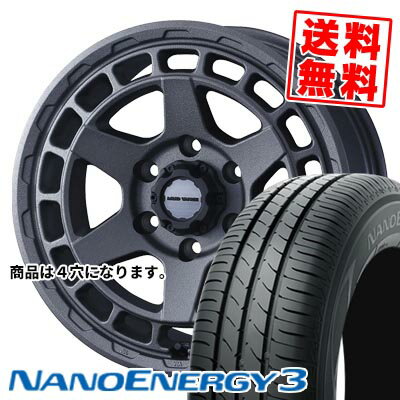 155/65R14 75S トーヨータイヤ NANOENERGY3 MUDVANCE X Type S サマータイヤホイール4本セット 【取付対象】