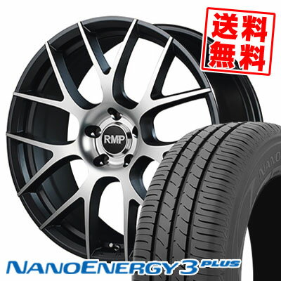 225/40R18 88W トーヨー タイヤ NANOENERGY3 PLUS RMP 027F サマータイヤホイール4本セット 【取付対象】