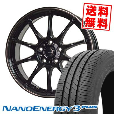 225/40R18 88W トーヨー タイヤ NANOENERGY3 PLUS G-SPEED P-07 サマータイヤホイール4本セット 【取付対象】