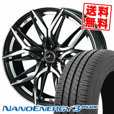 195/65R15 91H トーヨー タイヤ NANOENERGY3 PLUS LEONIS LM サマータイヤホイール4本セット 【取付対象】