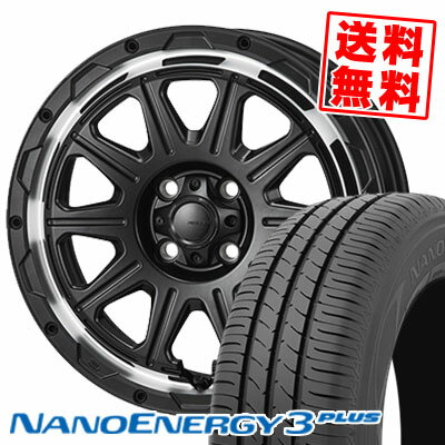 195/50R16 84V トーヨー タイヤ NANOENERGY3 PLUS HI-BLOCK REGULES サマータイヤホイール4本セット 【取付対象】