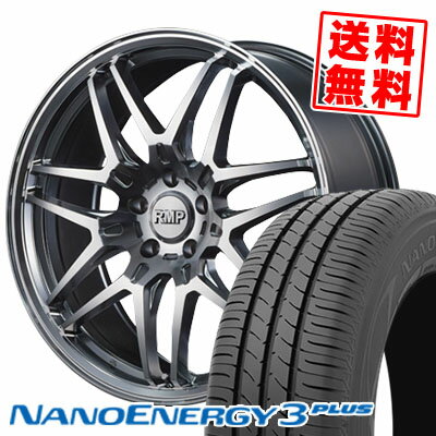 215/40R18 85W トーヨー タイヤ NANOENERGY3 PLUS RMP-720F サマータイヤホイール4本セット 【取付対象】