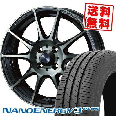 205/50R16 87V トーヨー タイヤ NANOENERGY3 PLUS WedsSport SA-25R サマータイヤホイール4本セット 【取付対象】