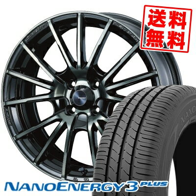 205/50R16 87V トーヨー タイヤ NANOENERGY3 PLUS WedsSport SA-35R サマータイヤホイール4本セット 【取付対象】