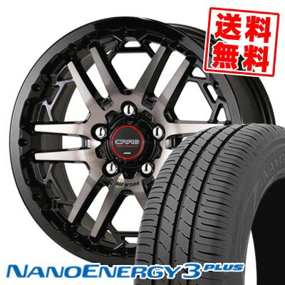 215/60R16 95H トーヨータイヤ NANOENERGY3 PLUS WORK CRAG T-GRABIC3 サマータイヤホイール4本セット 【取付対象】