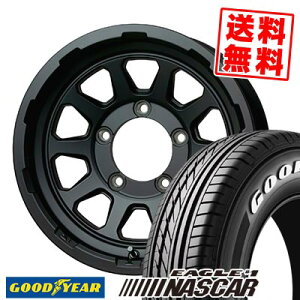 195/80R15 107/105L Goodyear グッドイヤー EAGLE #1 NASCAR MAD CROSS RANGER マッドクロス レンジャー サマータイヤホイール4本セット ジムニー用【取付対象】