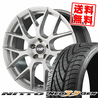 215/40R18 89W NITTO ニットー NEO GEN ネオゲン RMP 027F RMP 027F サマータイヤホイール4本セット