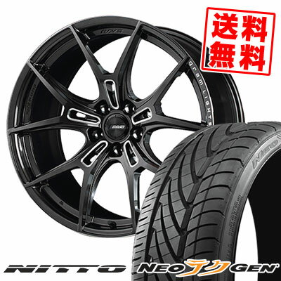 215/40R18 89W NITTO ニットー NEO GEN ネオゲン RAYS GRAMLIGHTS 57FXZ レイズ グラムライツ 57FXZ サマータイヤホイール4本セット【取付対象】