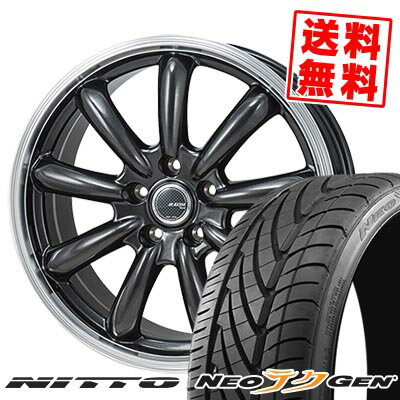 215/40R18 89W NITTO ニットー NEO GEN ネオゲン JP STYLE Bany JPスタイル バーニー サマータイヤホイール4本セット【取付対象】