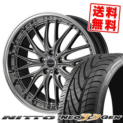 215/40R18 89W NITTO ニットー NEO GEN ネオゲン Warwic DEEPRAND ワーウィック ディープランド サマータイヤホイール4本セット【取付対象】