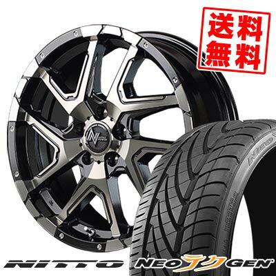 215/40R18 89W NITTO ニットー NEO GEN ネオゲン NITRO POWER DERINGER ナイトロパワー デリンジャー サマータイヤホイール4本セット【取付対象】