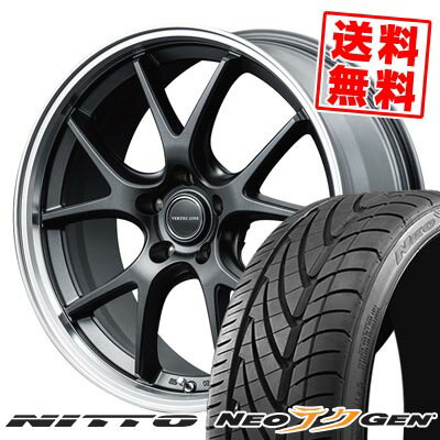 215/35R19 85W ニットー NEO GEN VERTEC ONE EXE5 Vselection サマータイヤホイール4本セット 【取付対象】