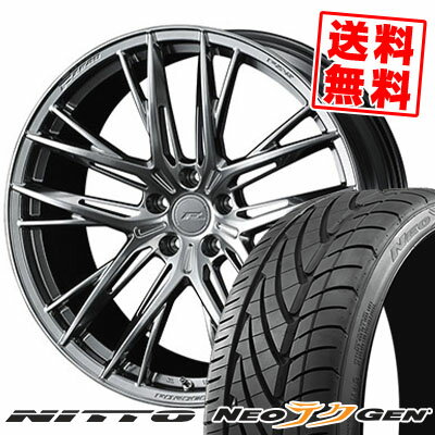 215/40R18 89W NITTO ニットー NEO GEN ネオゲン F ZERO FZ-5 エフゼロ FZ-5 サマータイヤホイール4本セット