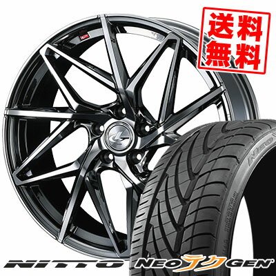 215/40R18 89W NITTO ニットー NEO GEN ネオゲン LEONIS IT レオニス IT サマータイヤホイール4本セット