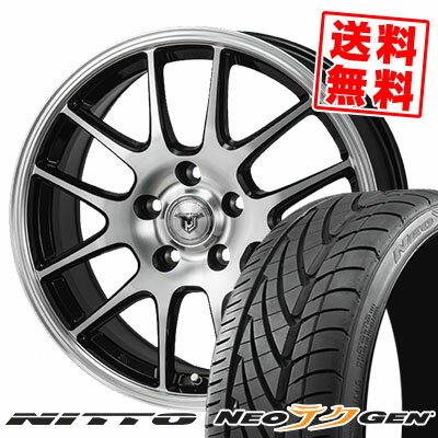 215/40R18 89W NITTO ニットー NEO GEN ネオゲン JP STYLE MJ02 JPスタイル MJ02 サマータイヤホイール4本セット