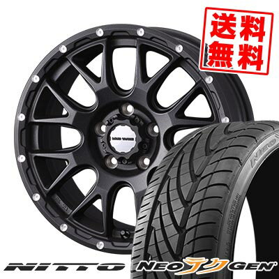 215/40R18 89W NITTO ニットー NEO GEN MUDVANCE 08 マッドヴァンス08 サマータイヤホイール4本セット 【取付対象】