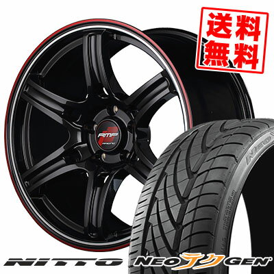 215/40R18 89W NITTO ニットー NEO GEN ネオゲン RMP RACING R60 RMPレーシング R60 サマータイヤホイール4本セット