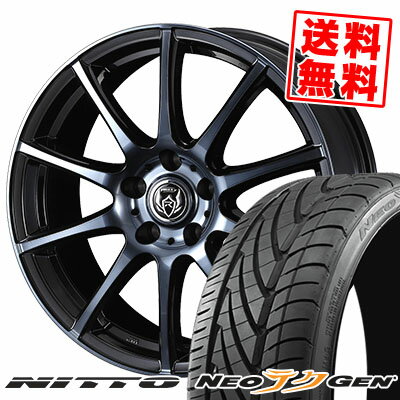 215/40R18 89W NITTO ニットー NEO GEN ネオゲン RIZLEY KC ライツレーKC サマータイヤホイール4本セット