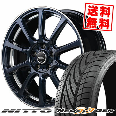 215/40R18 89W NITTO ニットー NEO GEN ネオゲン Rapid Performance ZX10 ラピッド パフォーマンス ZX10 サマータイヤホイール4本セット【取付対象】